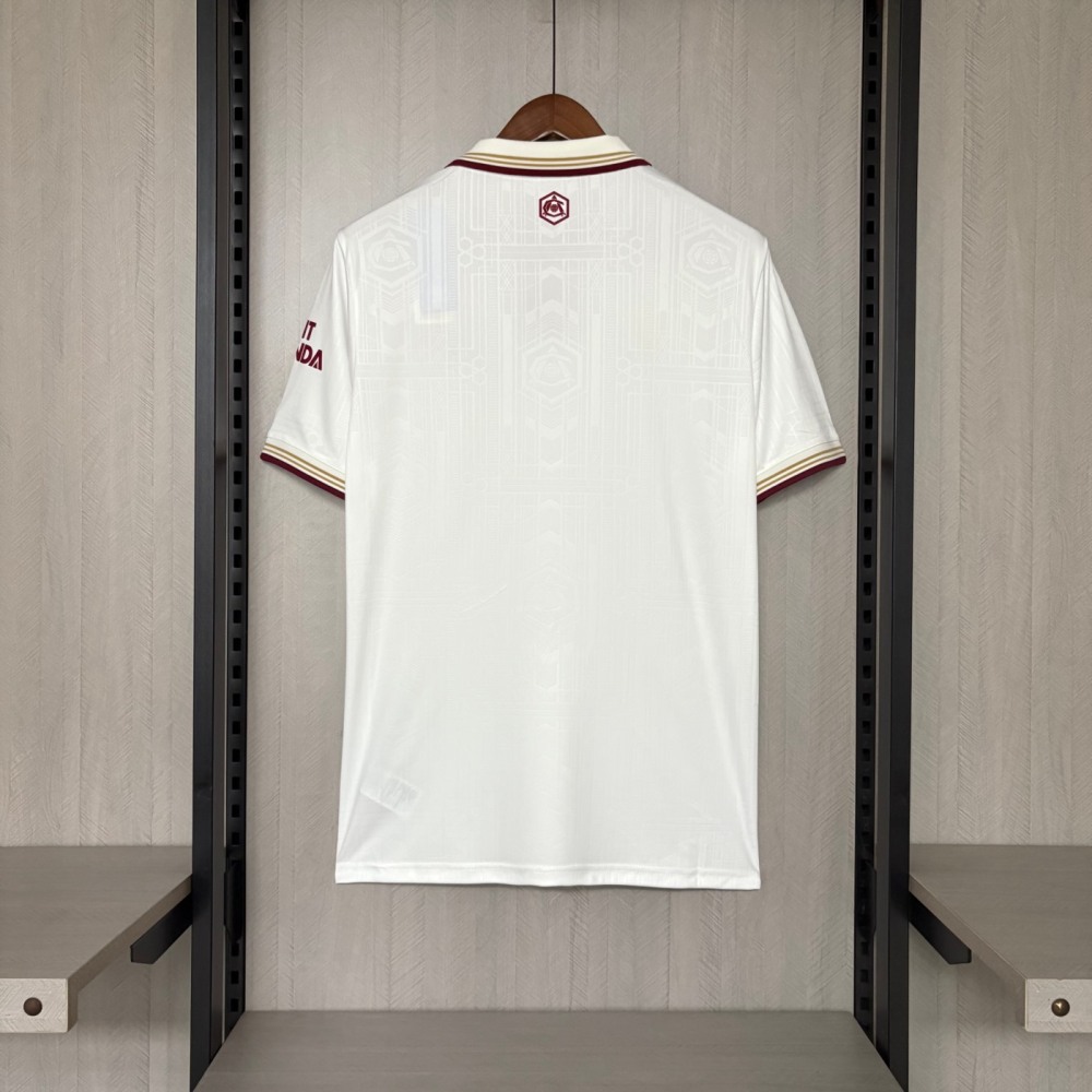 2025/26 Arsenal Second Away White jersey Fan version