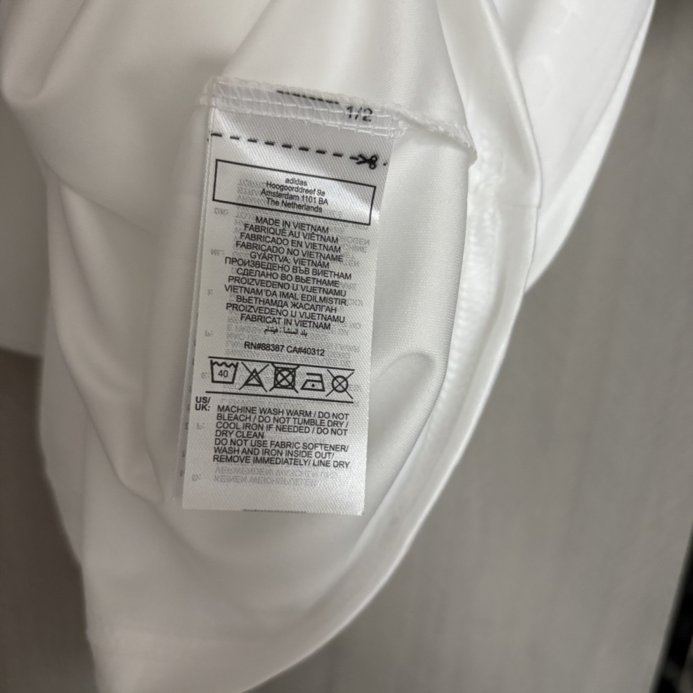 2025/26 Arsenal Second Away White jersey Fan version