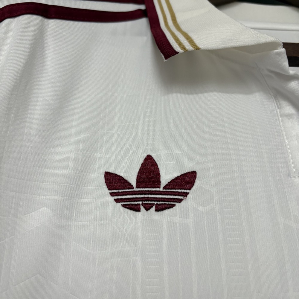 2025/26 Arsenal Second Away White jersey Fan version