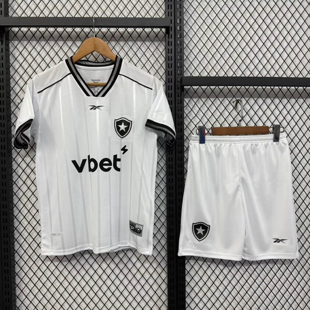 2025/26 Botafogo Second away Kid Kits Size 16-28