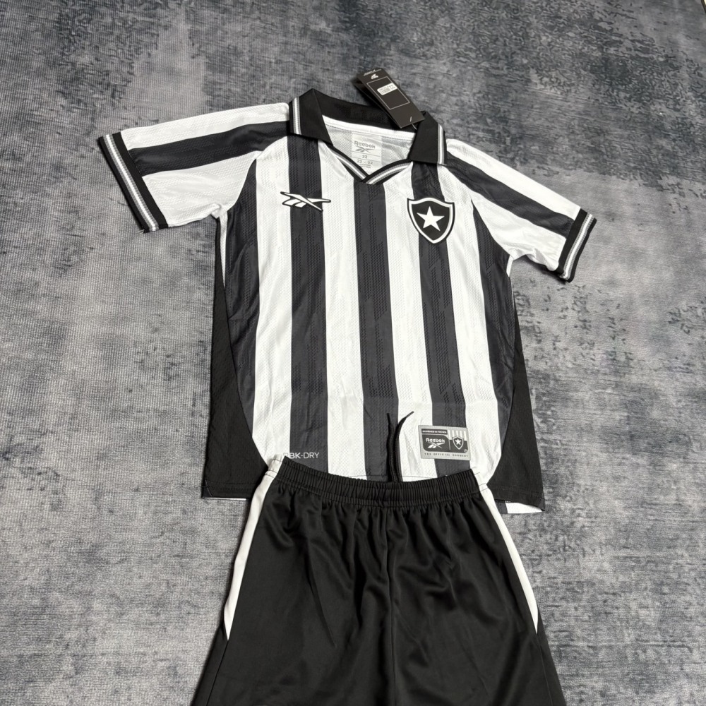 2025/26 Botafogo Home Kid Kits Size 16-28