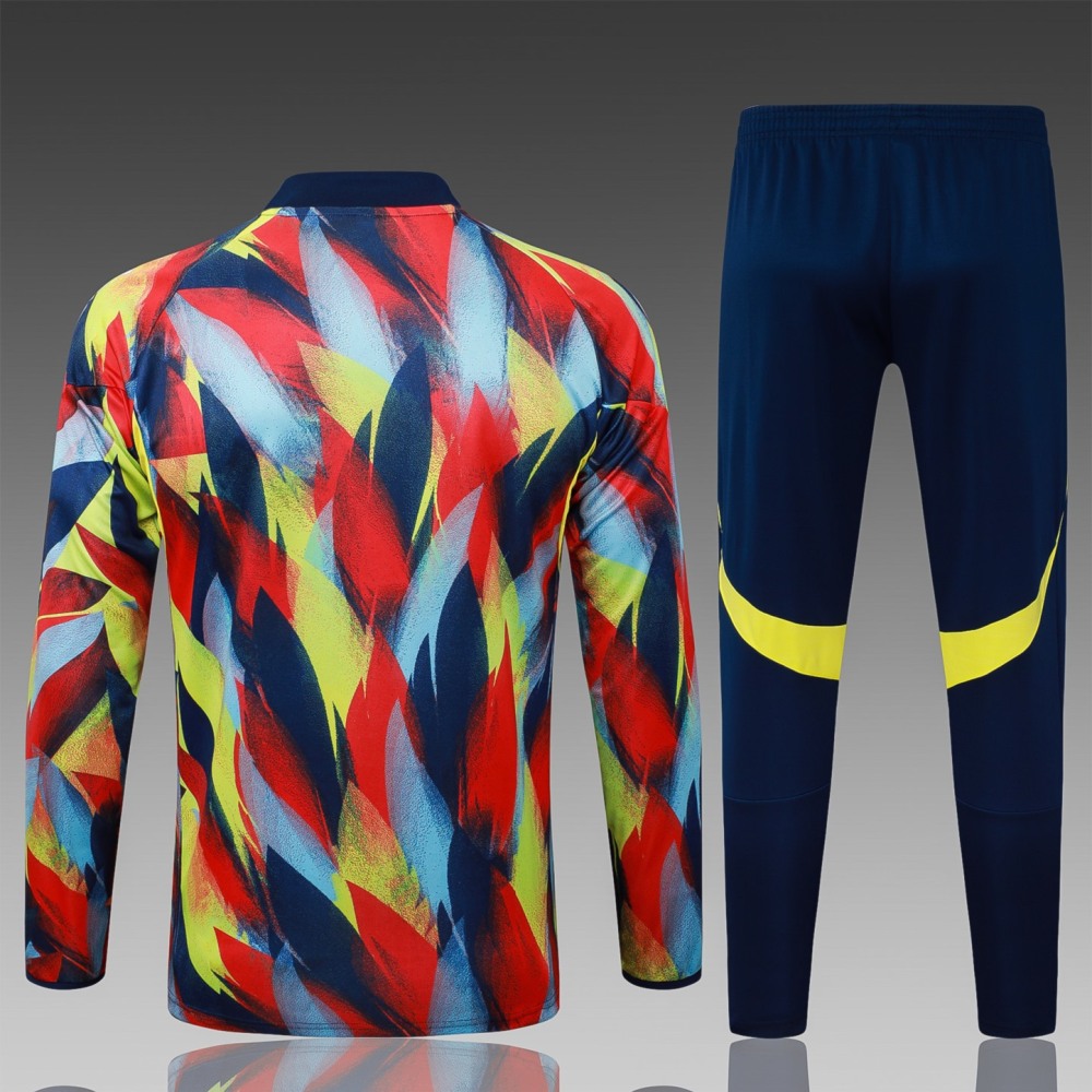 202526 Arsenal colorful Long-sleeved half-pull training kit Football team kit