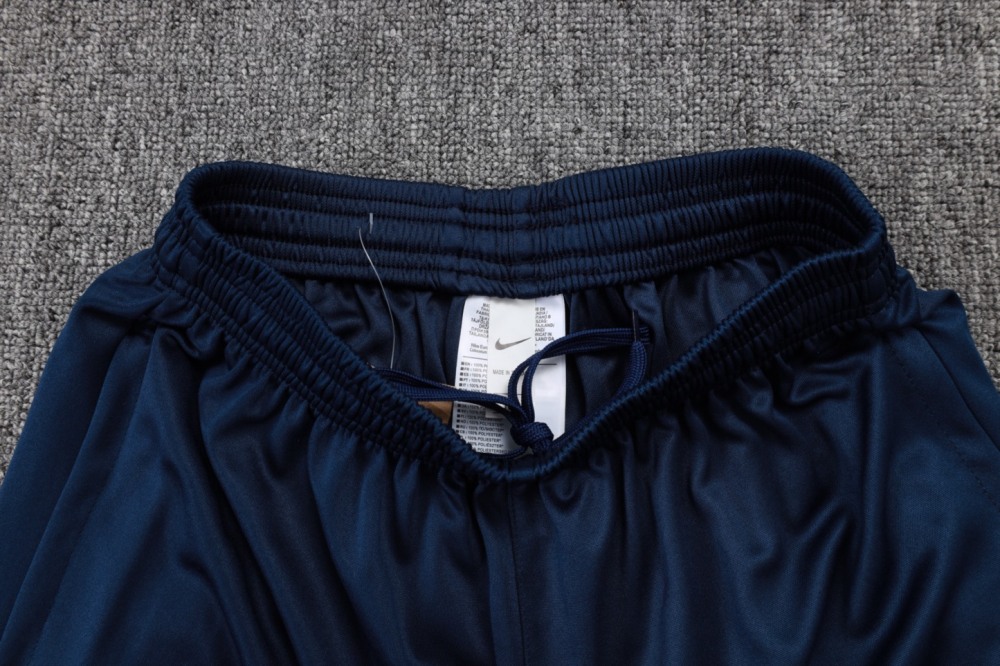 202526 Paris royal blue Long-sleeved half-pull training kit Football team kit