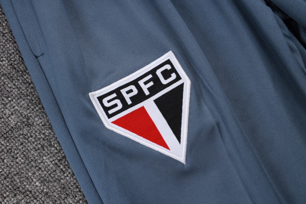 202526 Sao Paulo maroon Long-sleeved half-pull training kit Football team kit