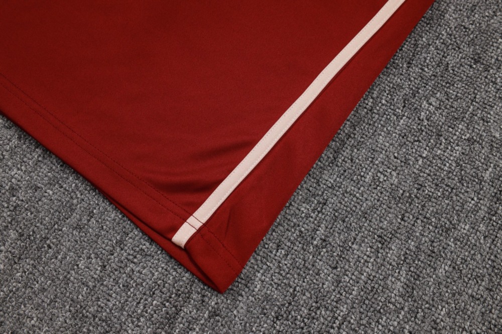 202526 Sao Paulo maroon Long-sleeved half-pull training kit Football team kit
