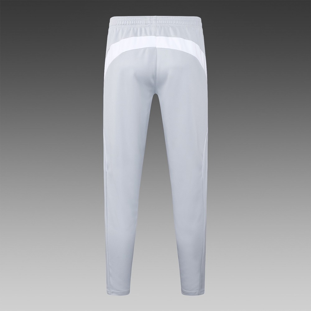 202526 Real Madrid off-white gray Long-sleeved half-pull training kit Football team kit