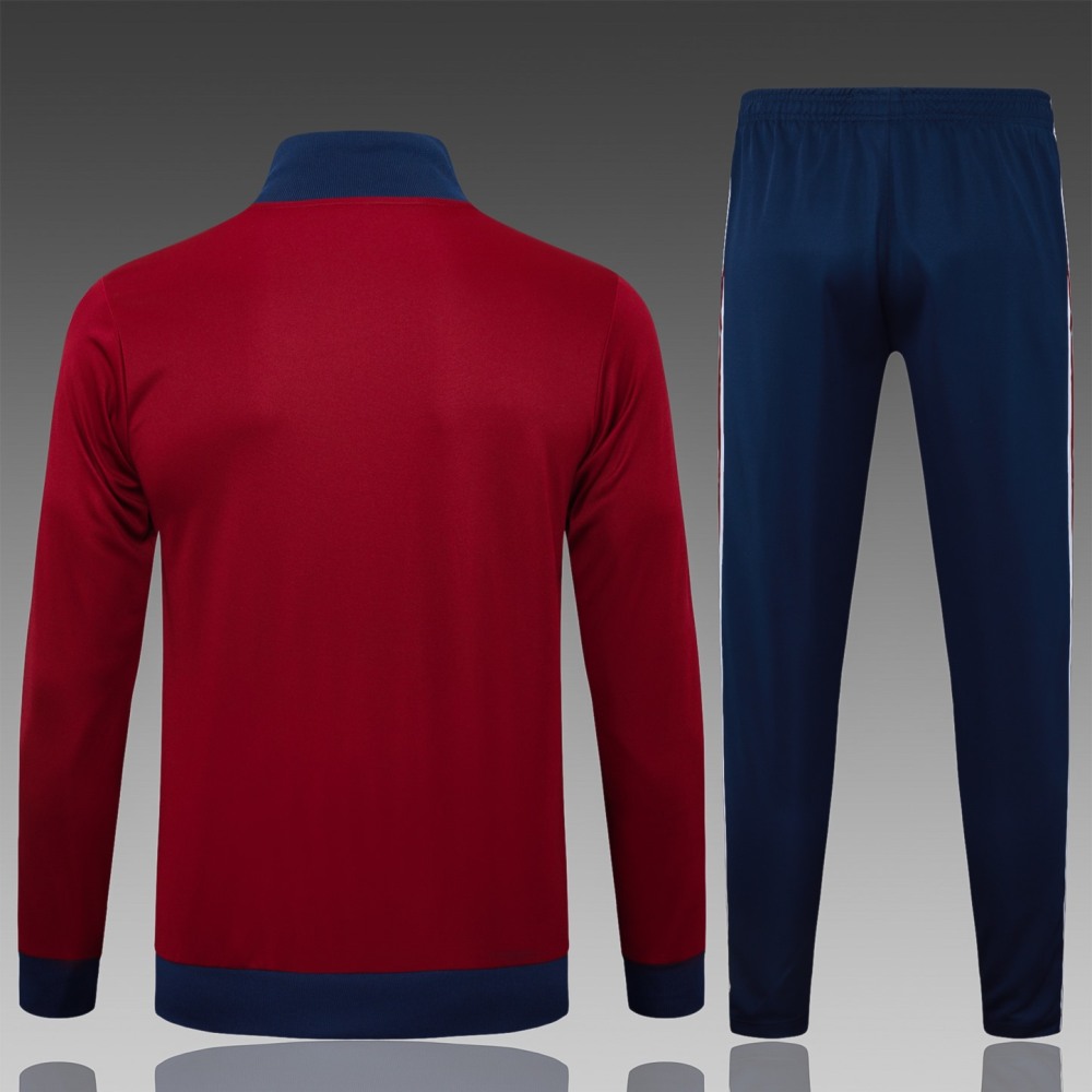 2025/26 Arsenal maroon Jacket Training Suit Set Football Team Shirt Sports Fashion