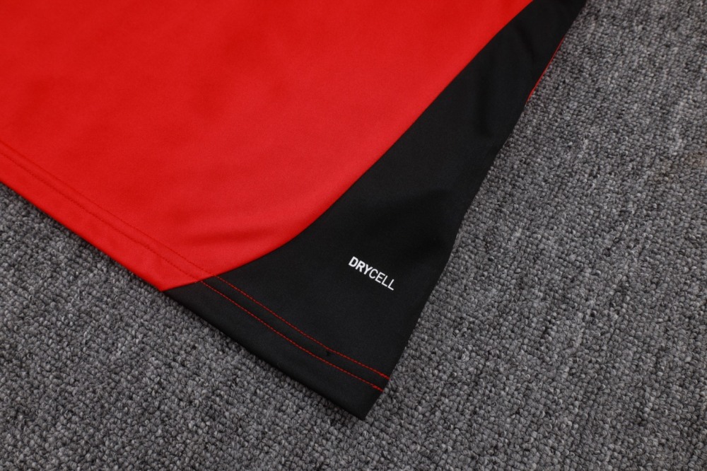 202526 AI Hilal Riyadh Red Long-sleeved half-pull training kit Football team kit