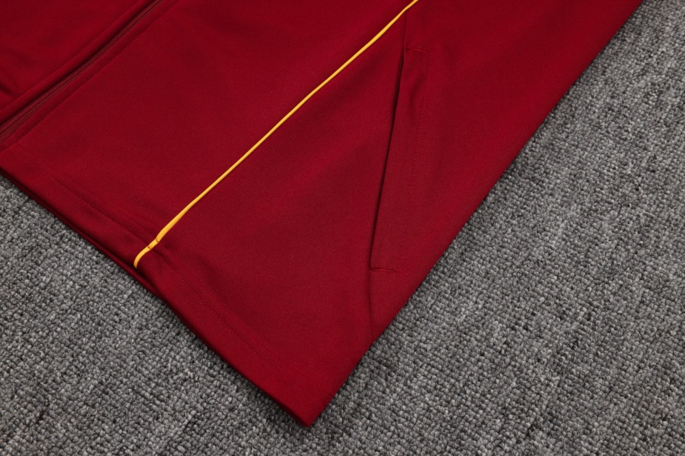 2025/26 Arsenal maroon Jacket Training Suit Set Football Team Shirt Sports Fashion