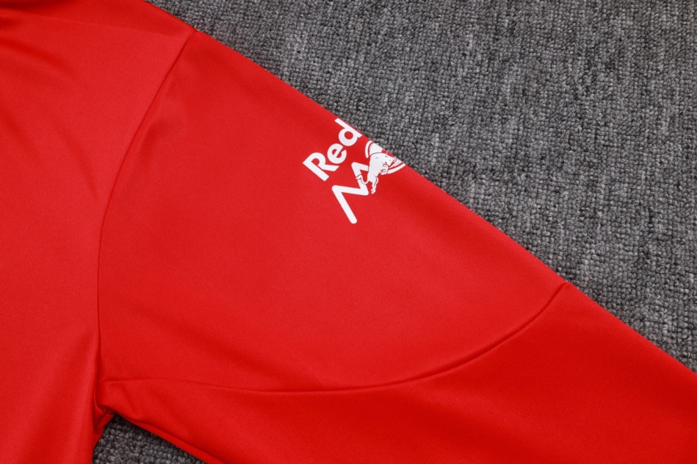 202526 AI Hilal Riyadh Red Long-sleeved half-pull training kit Football team kit