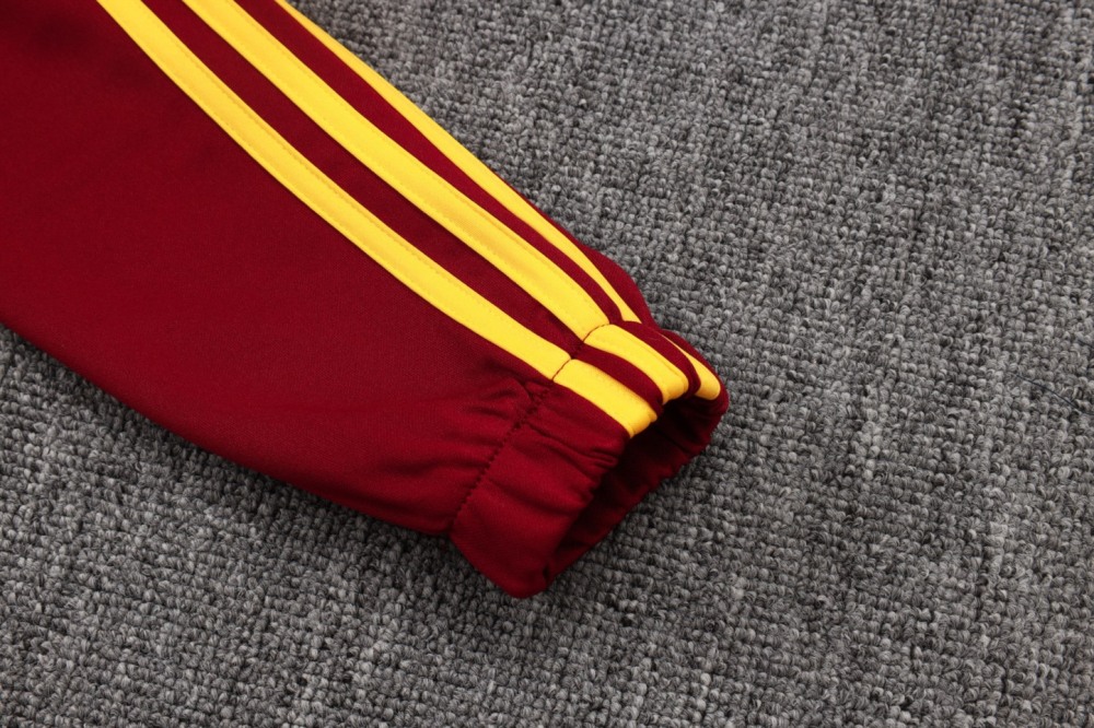 2025/26 Arsenal maroon Jacket Training Suit Set Football Team Shirt Sports Fashion