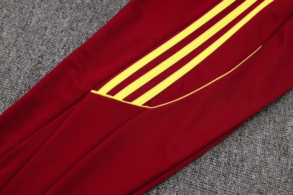 2025/26 Arsenal maroon Jacket Training Suit Set Football Team Shirt Sports Fashion