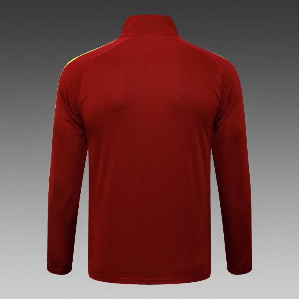 2025/26 Arsenal maroon Jacket Training Suit Set Football Team Shirt Sports Fashion