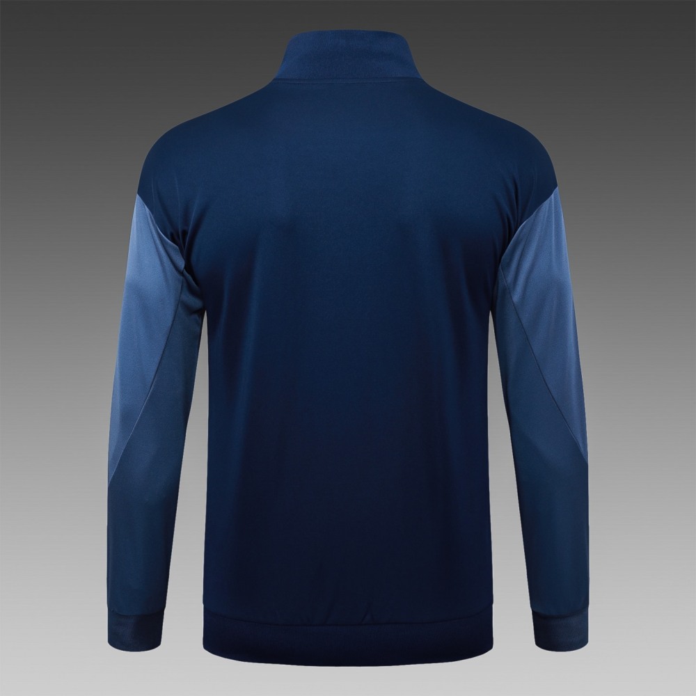 2025/26 Paris royal blue Jacket Training Suit Set Football Team Shirt Sports Fashion