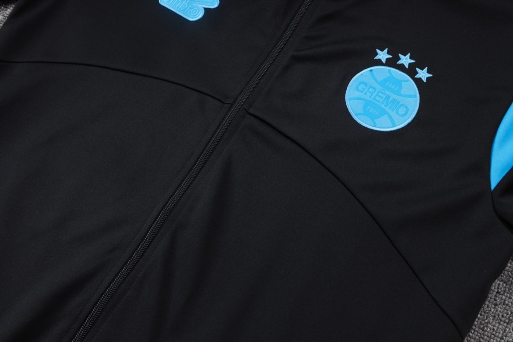 2025/26 Gremio black Jacket Training Suit Set Football Team Shirt Sports Fashion