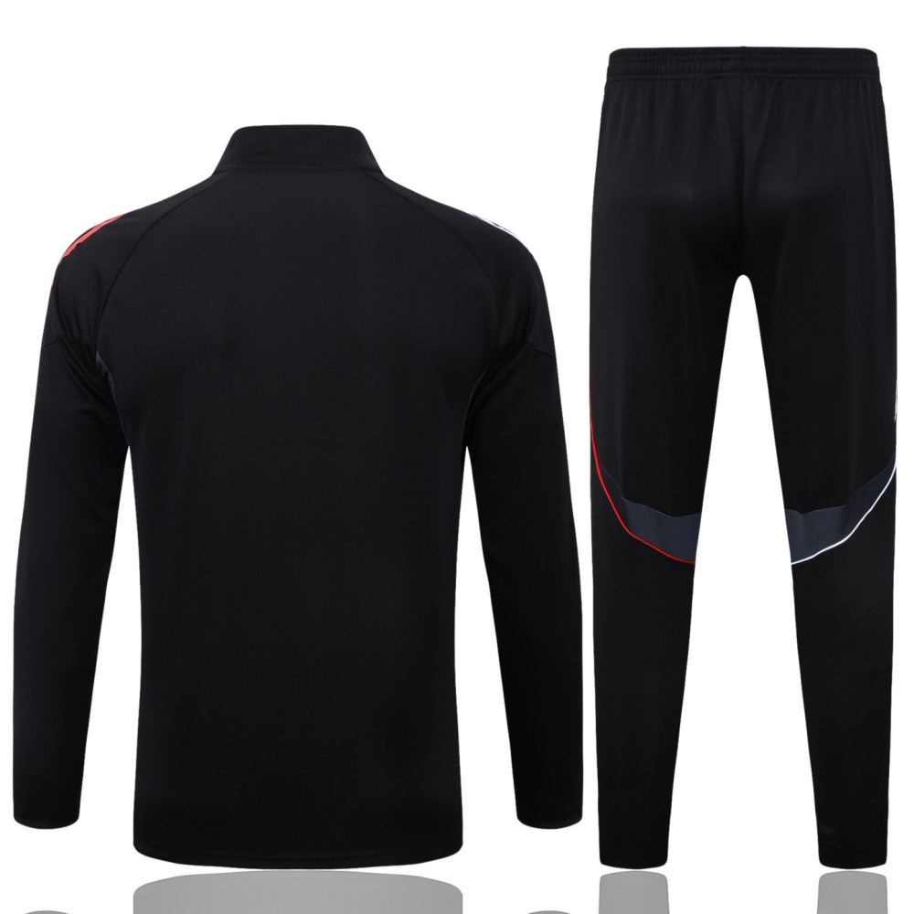 2025/26 Ajax black Jacket Training Suit Set Football Team Shirt Sports Fashion