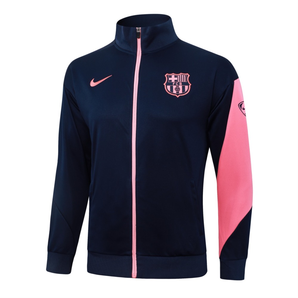 2025/26 Barcelona cyan Jacket Training Suit Set Football Team Shirt Sports Fashion