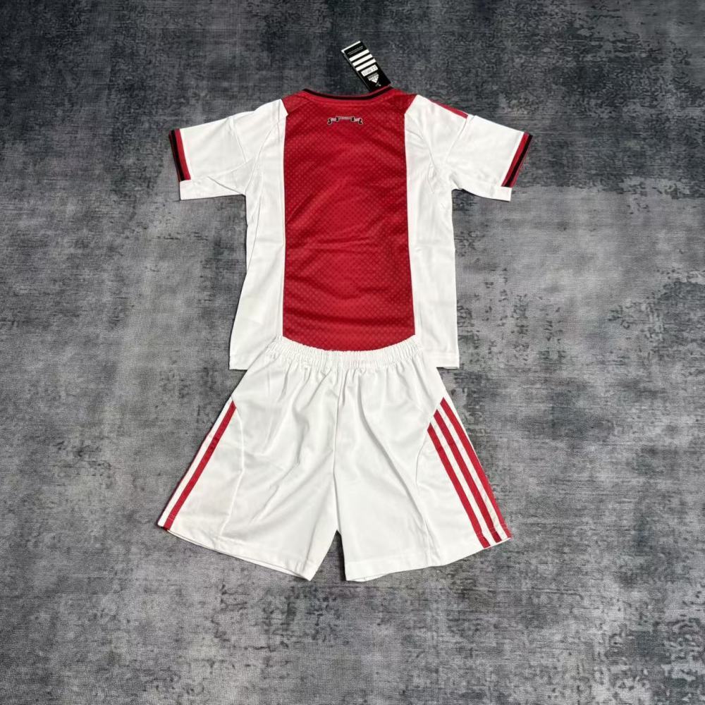 2025/26 Ajax Home jersey kids Kits size: 16-28
