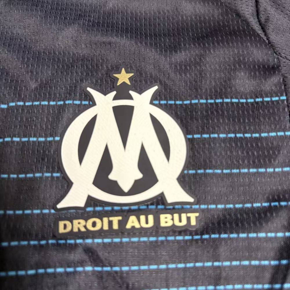 2025/26 Marseille Away jersey kids Kits size: 16-28