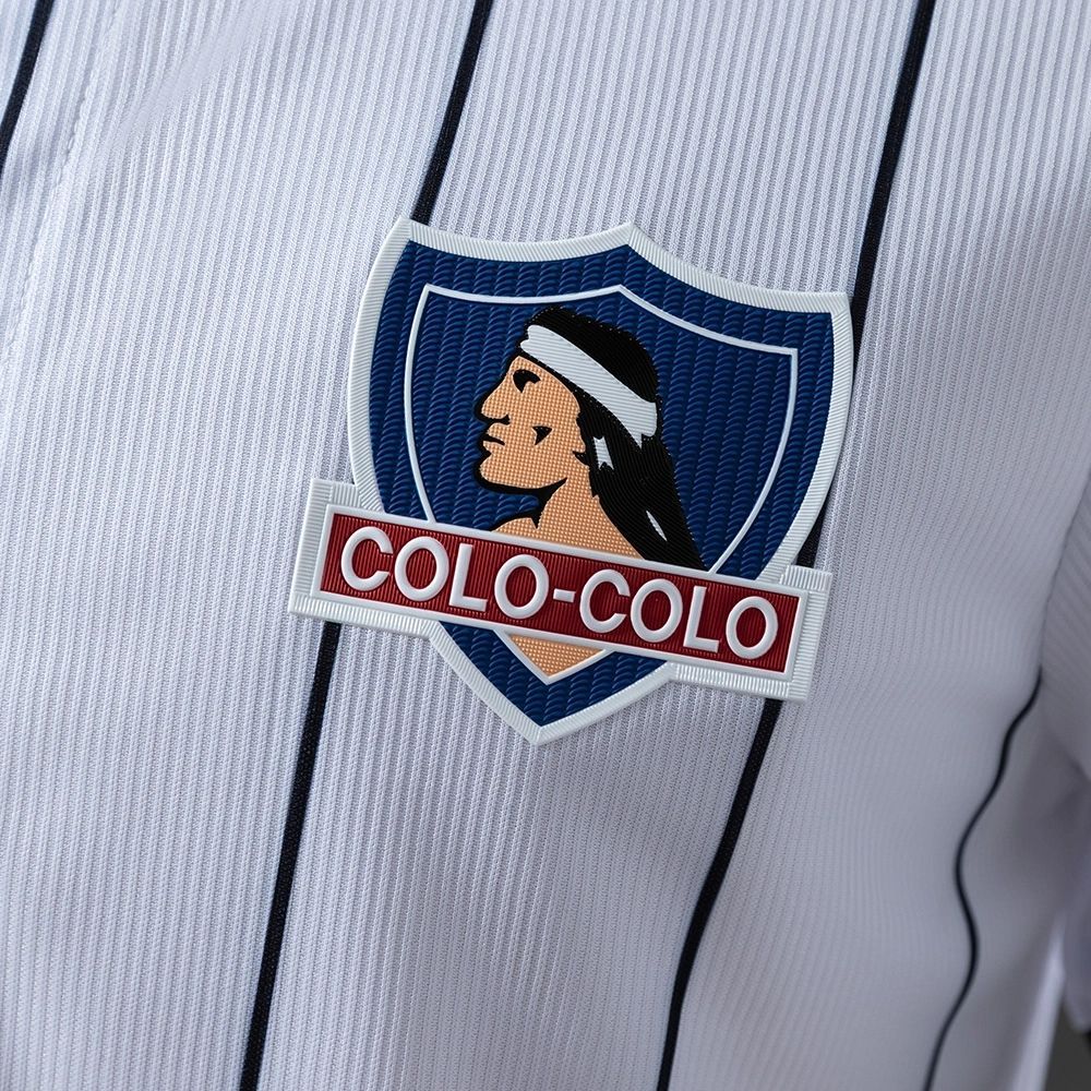 2025/26 Colo Colo US Pack Full-Button Baseball White jersey Fan version