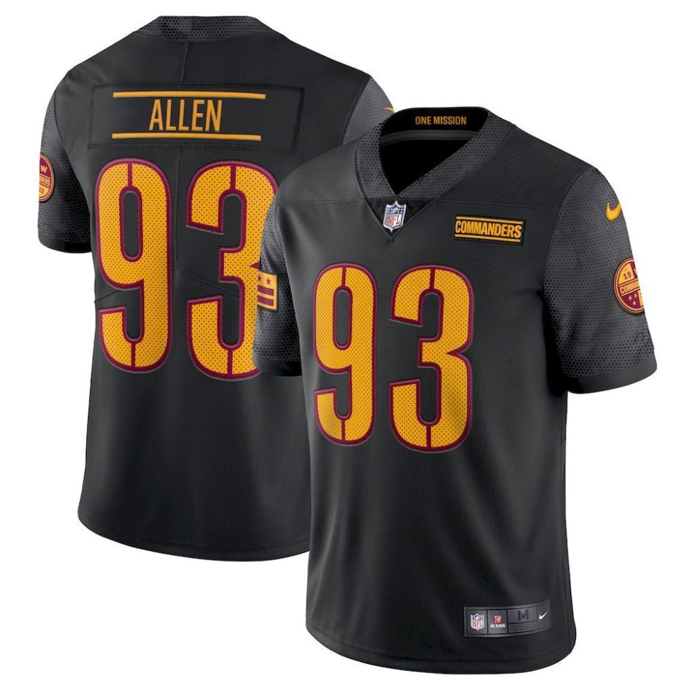 NFL Washington Commanders Jeysey ALLEN #93