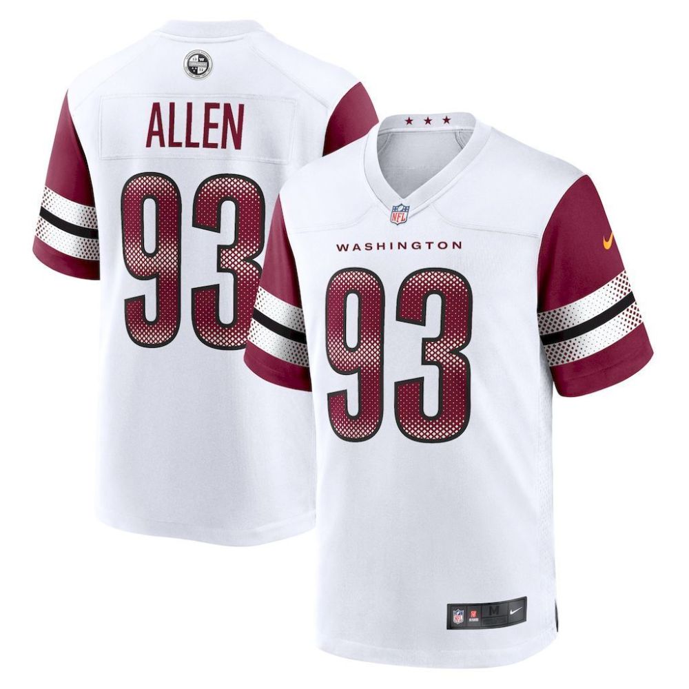 NFL Washington Commanders Jeysey ALLEN #93