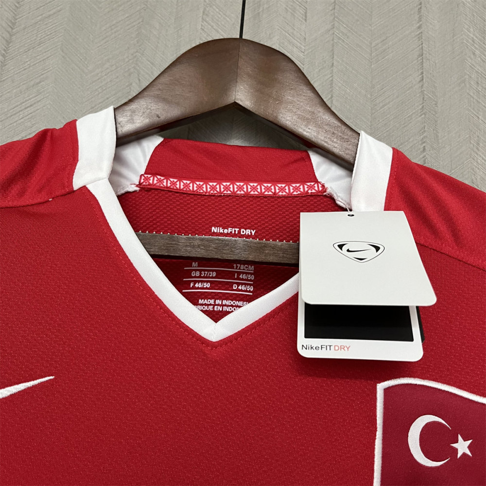 Retro Turkey 2008 Home jersey Fan Version