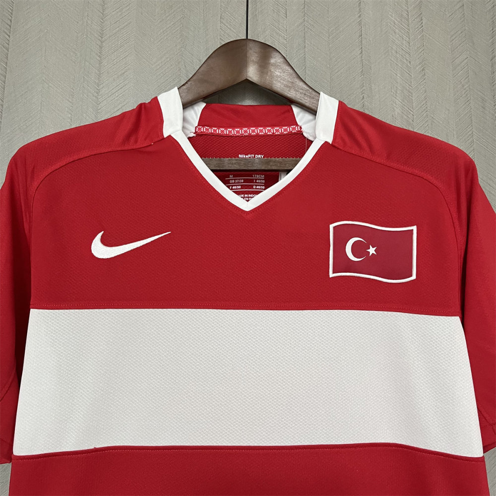 Retro Turkey 2008 Home jersey Fan Version
