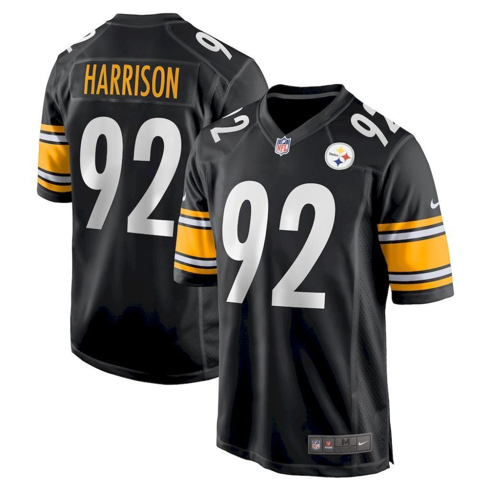 NFL Pittsburgh Steelers Jeysey WHITE # 92