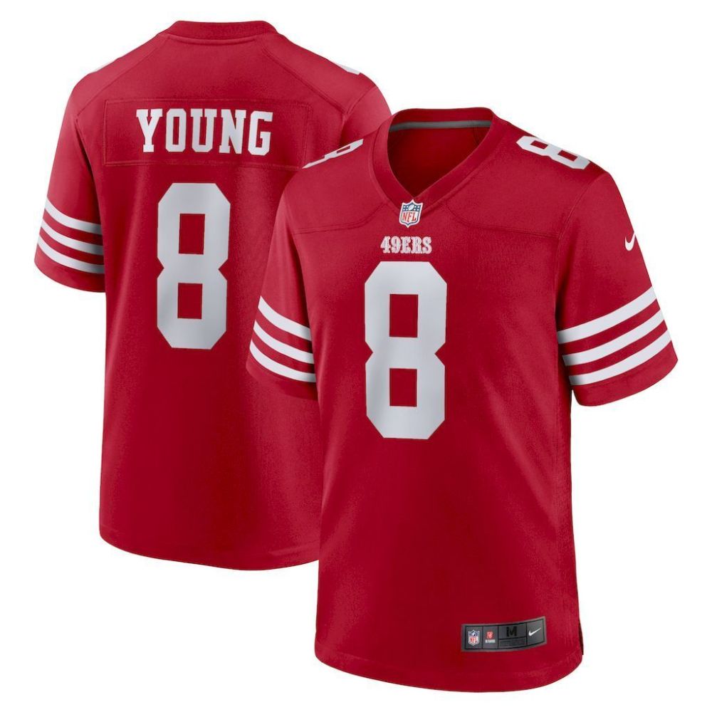 NFL San Francisco 49ers Jeysey YOUNG # 8