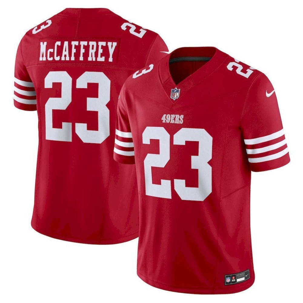 NFL San Francisco 49ers Jeysey McCAFFREY #23