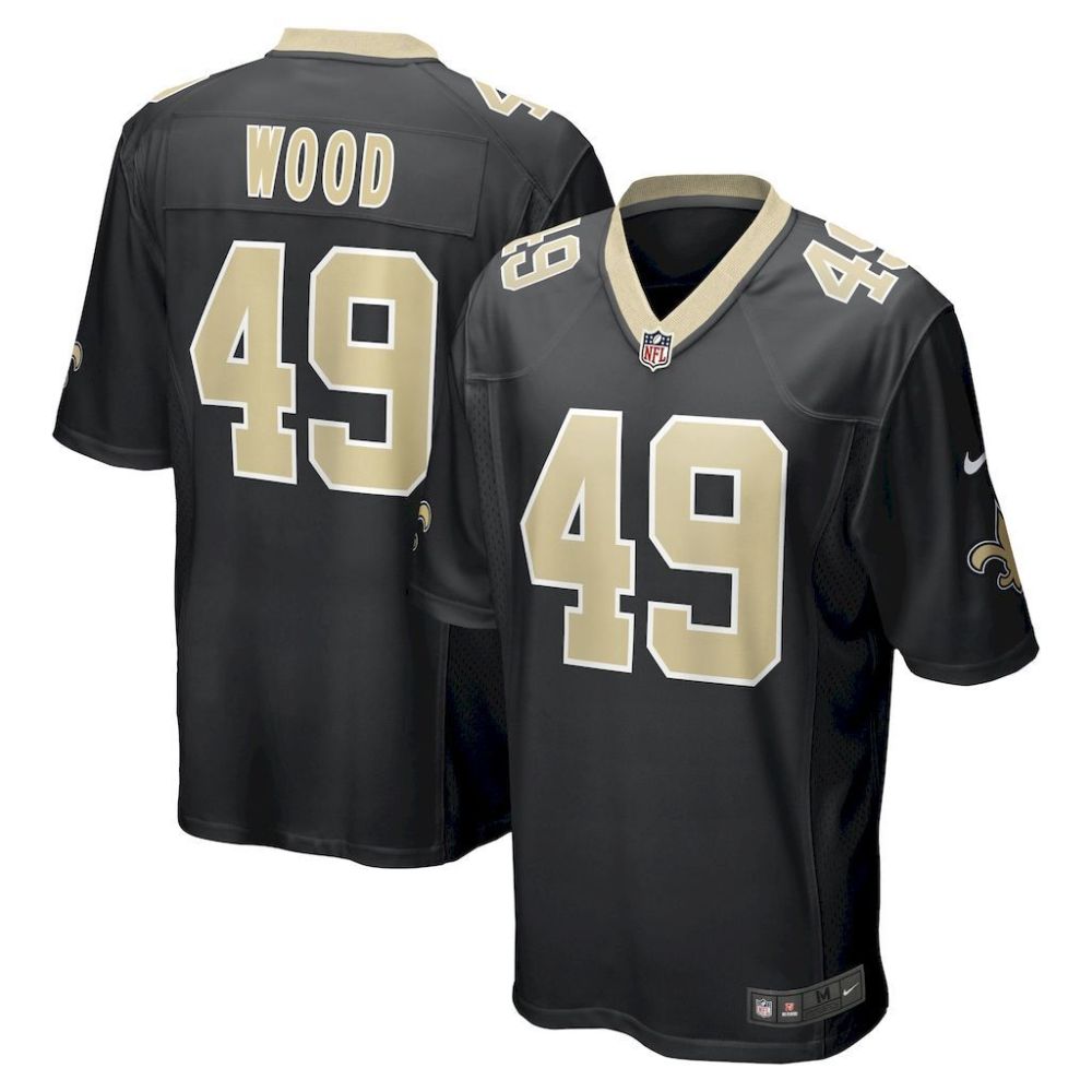 NFL New Orleans Saints Jeysey WOOD #49