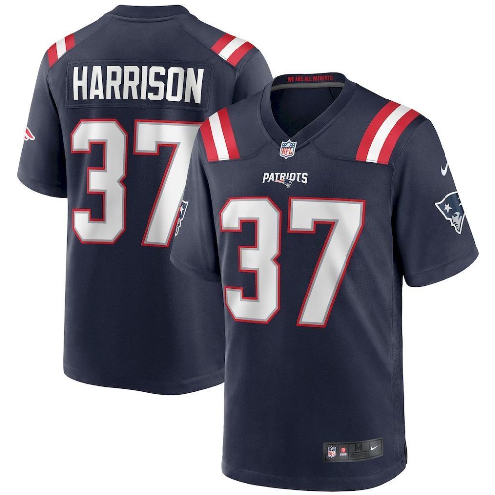 NFL New England Patriots Jeysey HARRISON #37