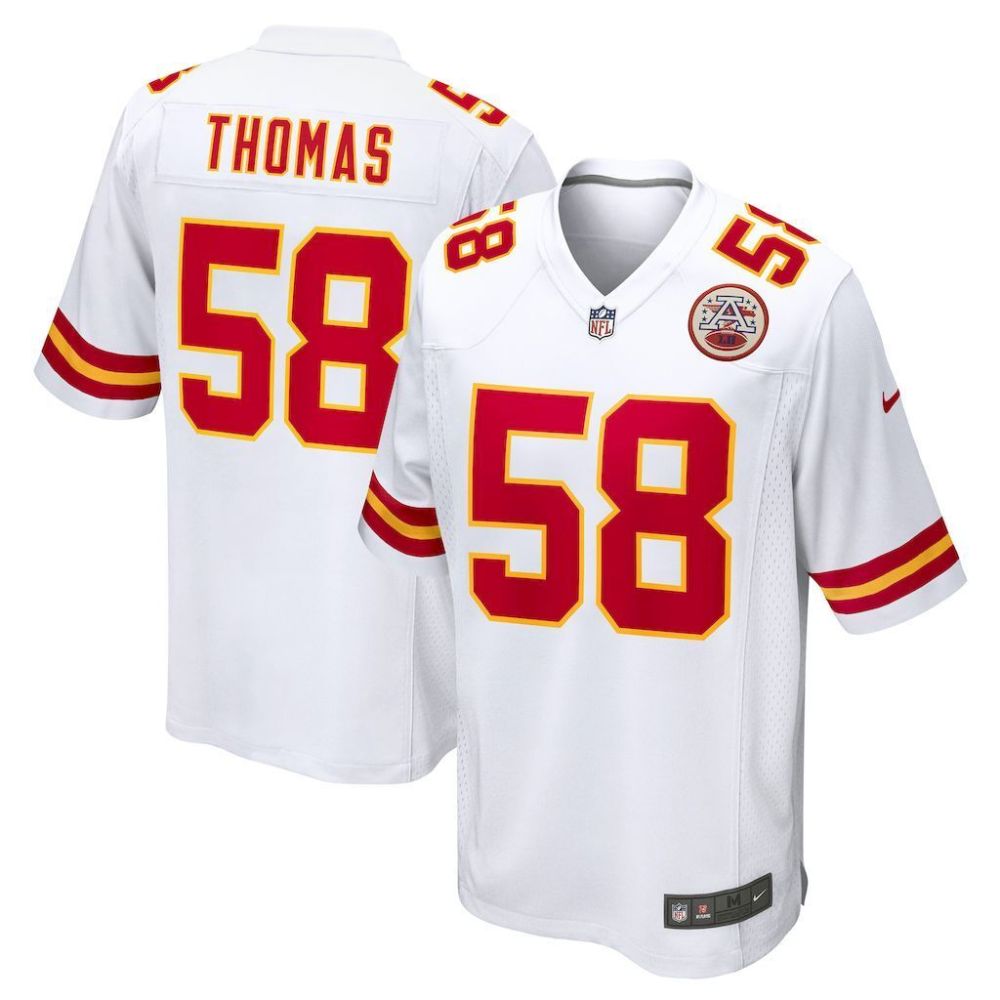 NFL Kansas City Chiefs Jeysey D.THOMAS #58