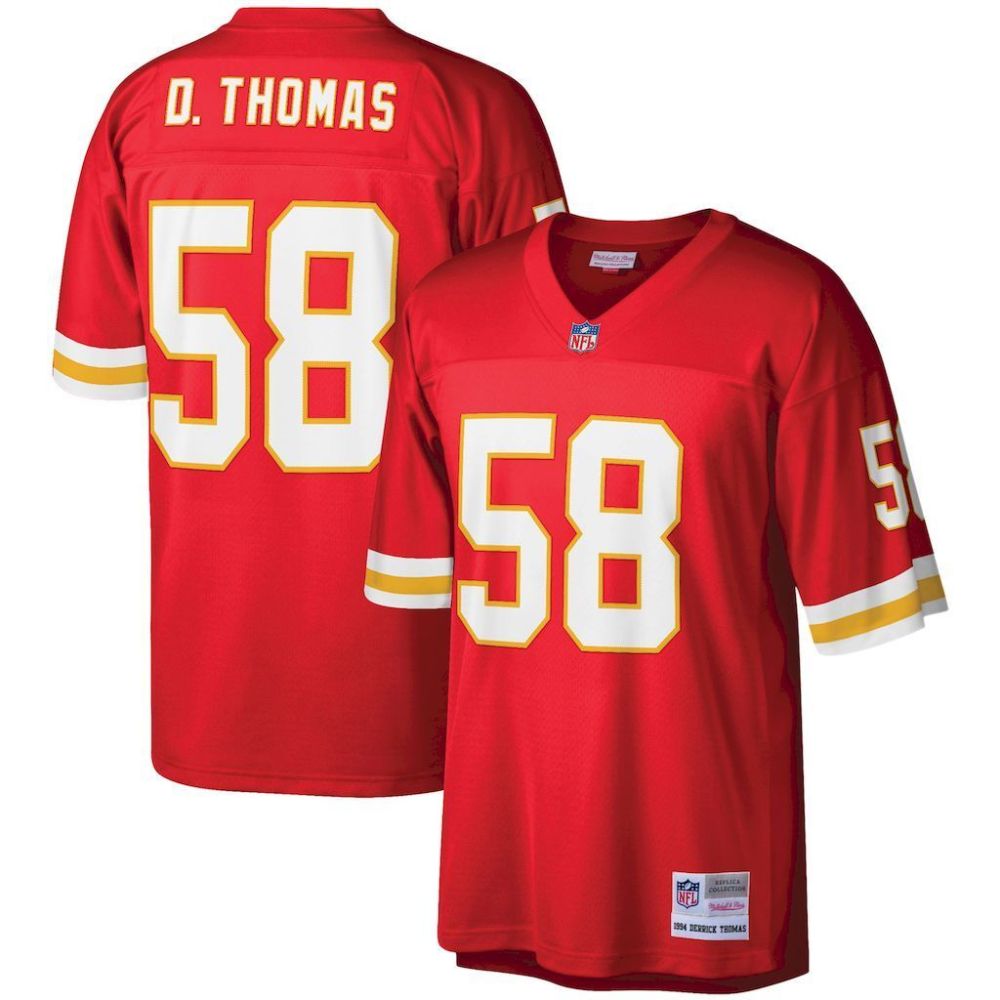 NFL Kansas City Chiefs Jeysey D.THOMAS #58