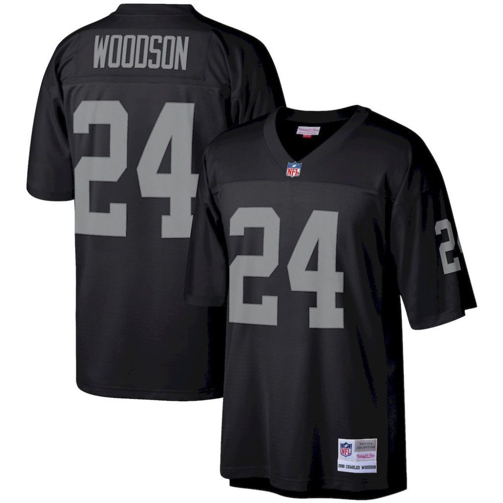 NFL Las vegas Raiders Jeysey WOODSON #24