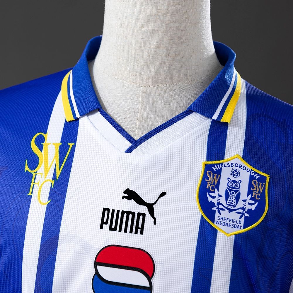 Retro Sheffield Wednesday F.C. 1995/97 Home jersey Fan Version