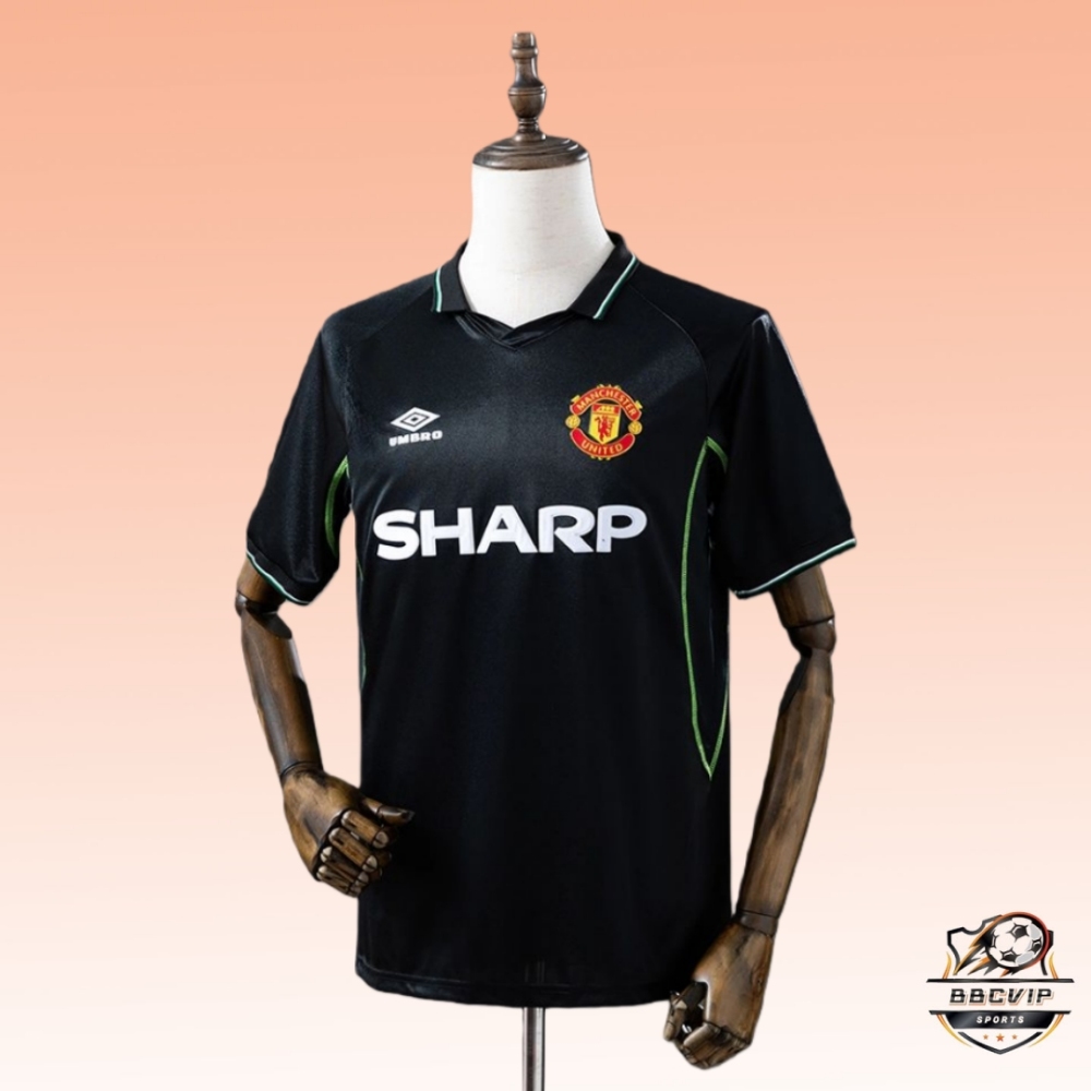 Retro Manchester United 1998/99 away(Champions League Edition) jersey Fan Version