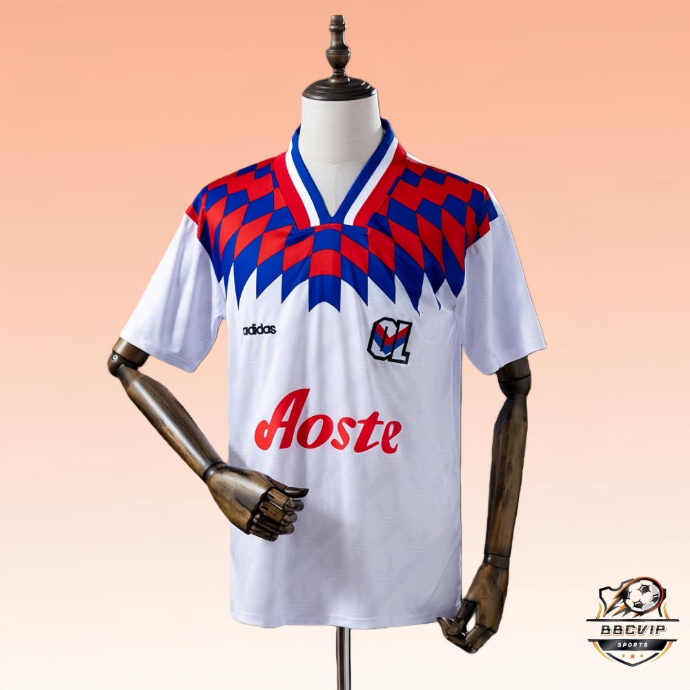 Retro Lyon 1995/96 Home jersey Fan Version