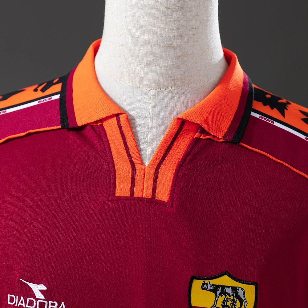 Retro Roma 98/99 Home  jersey Fan Version