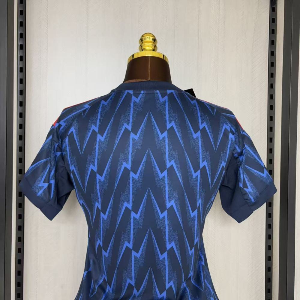 2025/26 Arsenal Away Blue Women's Jersey Fan Version