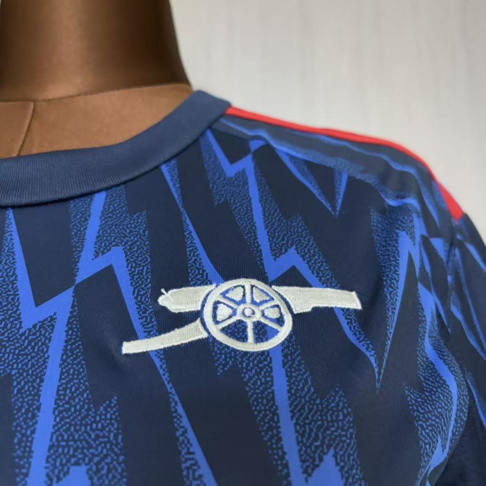 2025/26 Arsenal Away Blue Women's Jersey Fan Version