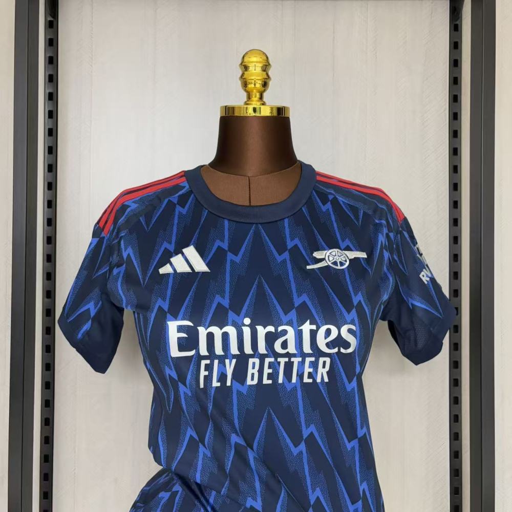 2025/26 Arsenal Away Blue Women's Jersey Fan Version