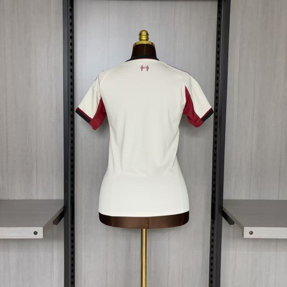 2025/26 Women Liverpool Away Jersey Fan Version