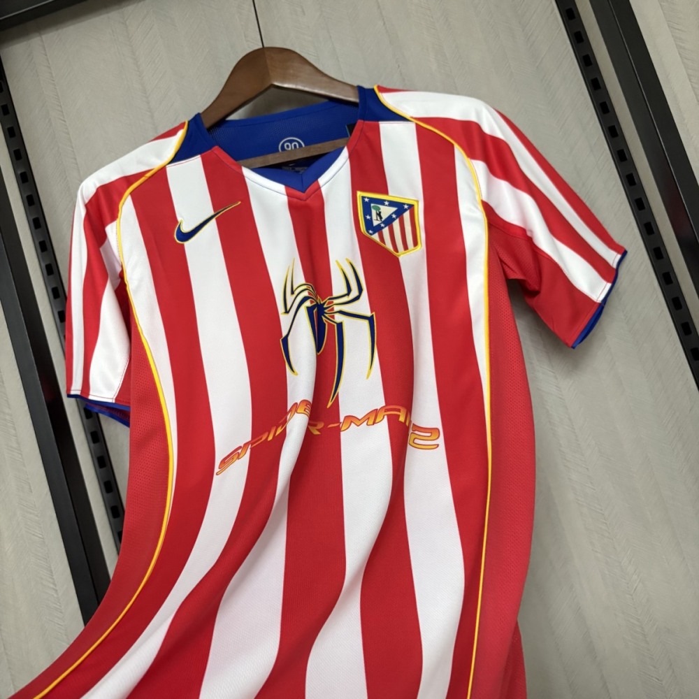 Retro Atletico Madrid 04/05 home  jersey Fan Version