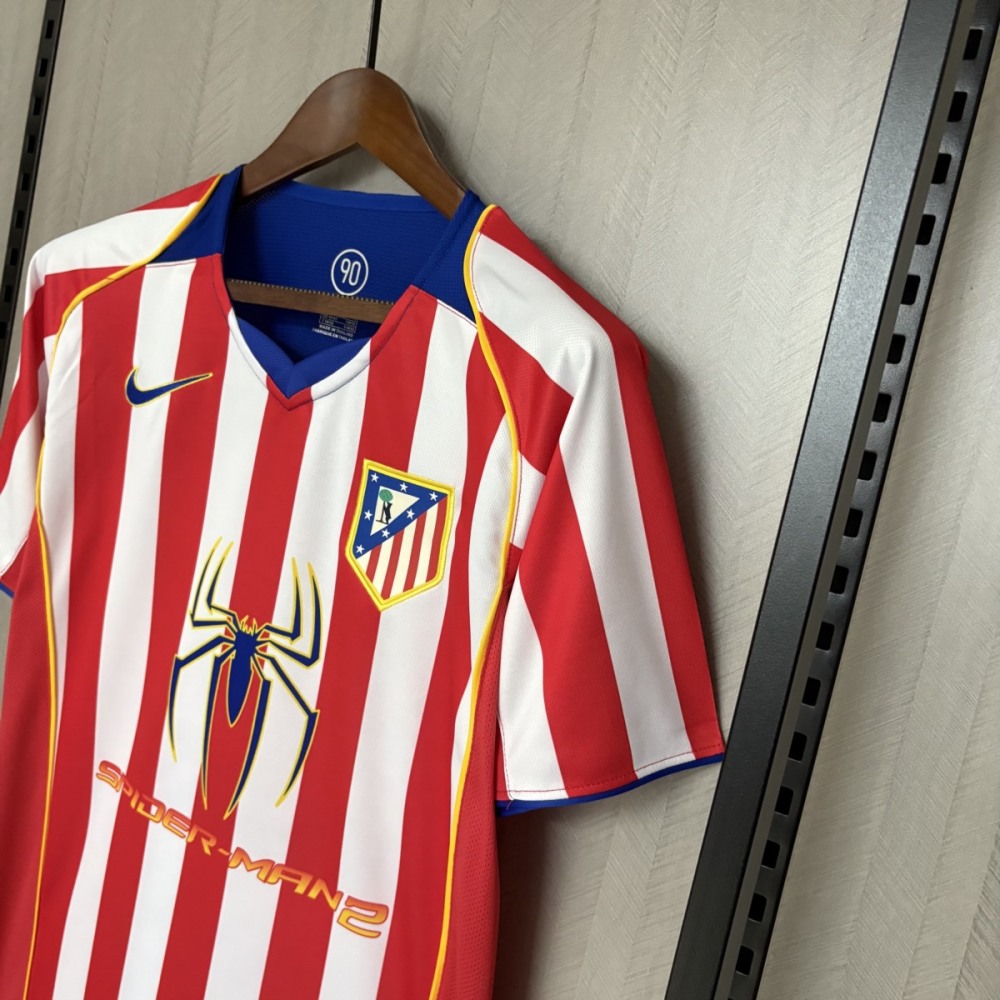 Retro Atletico Madrid 04/05 home  jersey Fan Version