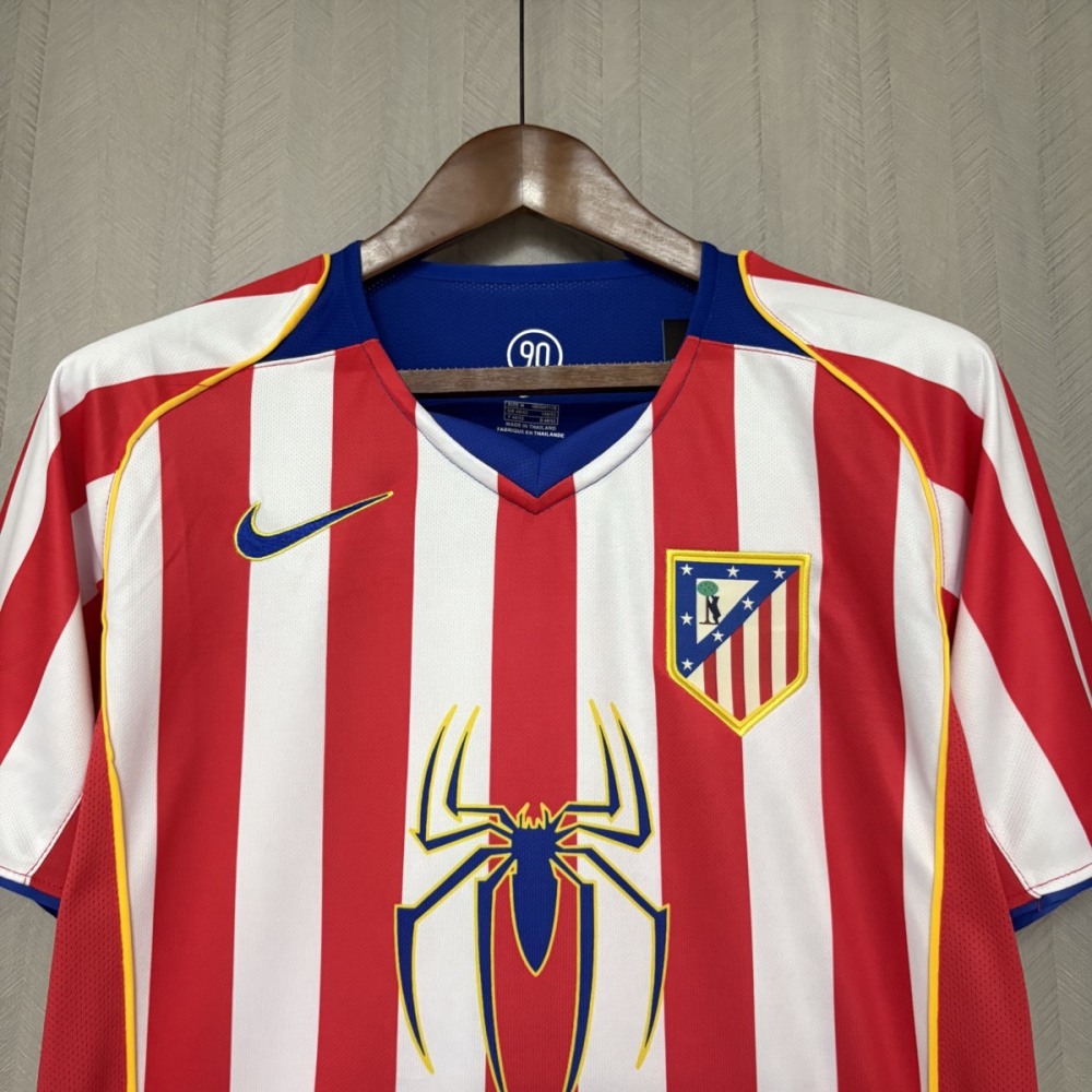 Retro Atletico Madrid 04/05 home  jersey Fan Version