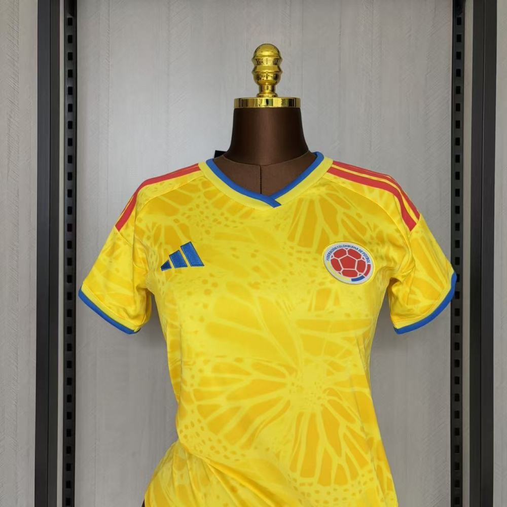 Colombia 2026 World Cup Women's  Home Jersey Fan Version