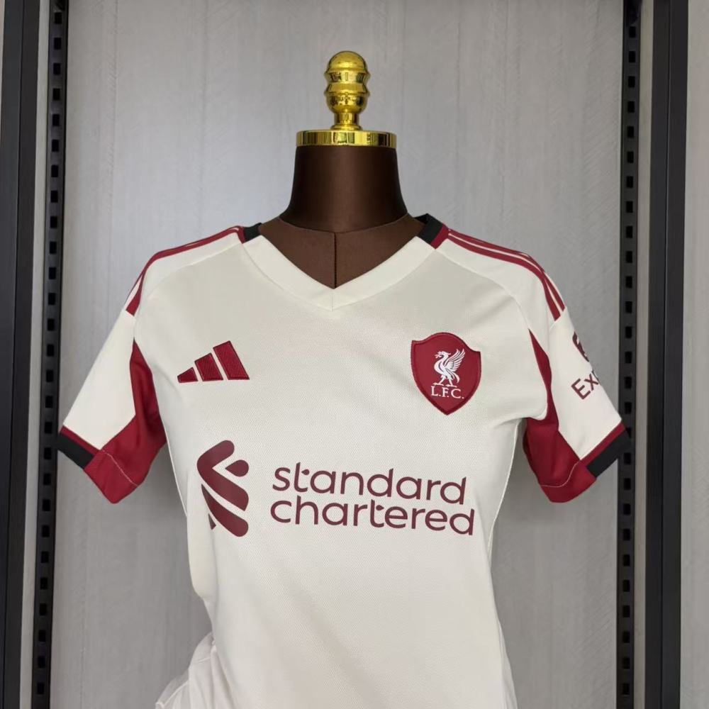 2025/26 Women Liverpool Away Jersey Fan Version