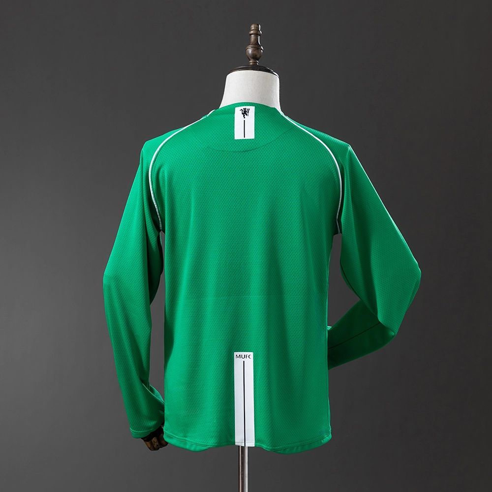 Retro Manchester United 2007/08 Green Goalkeeper jersey Fan Version